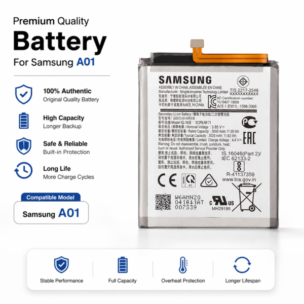 Battery for Samsung A01 Org Quality