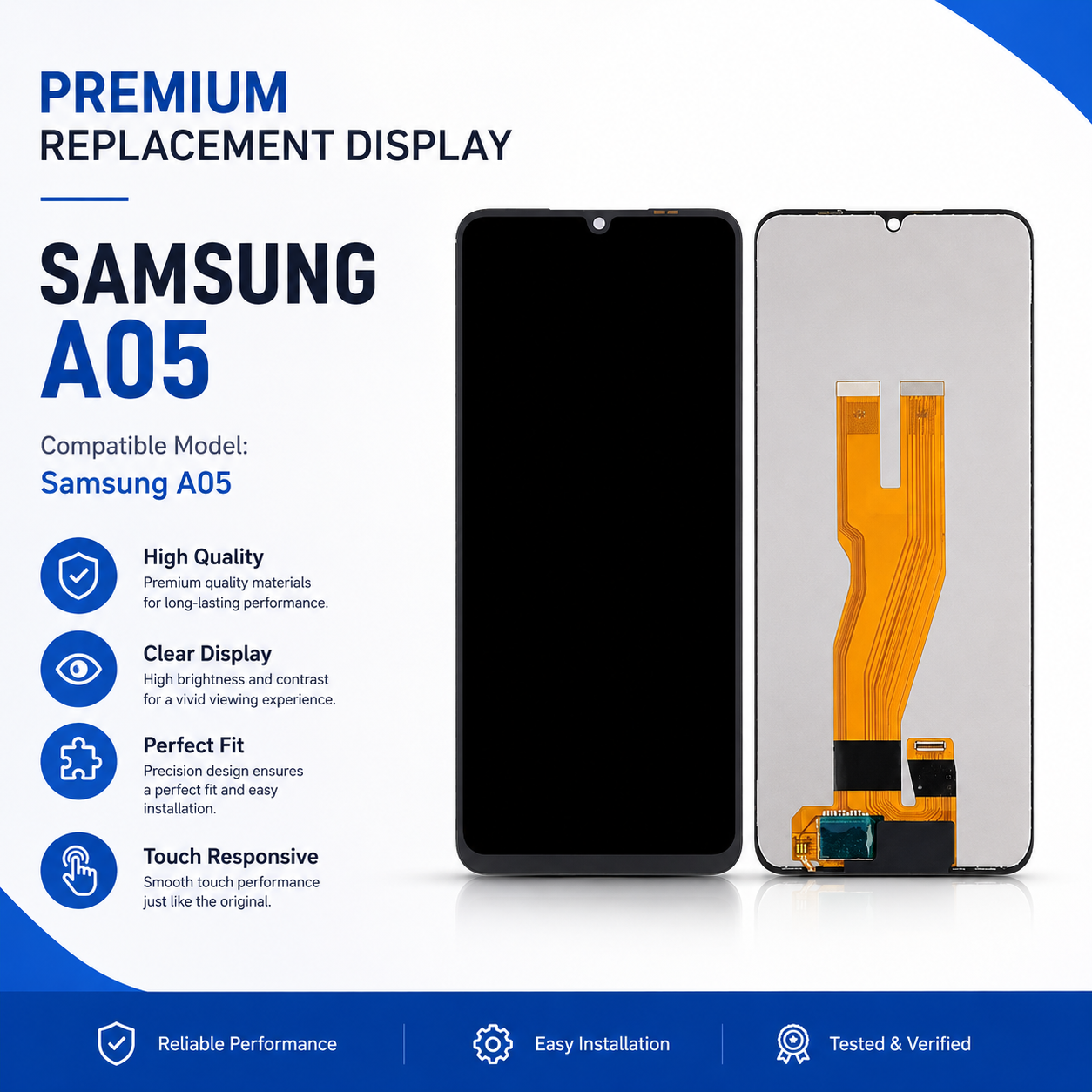 samsung a05 display