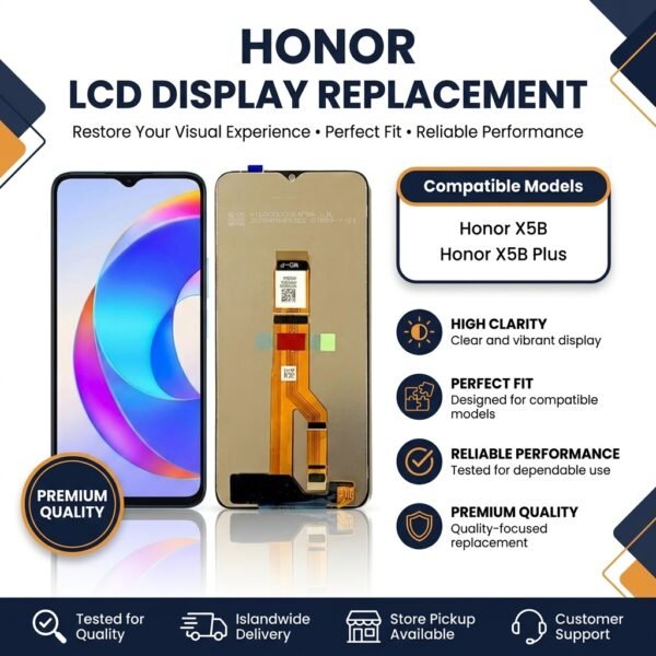 Honor X5B Display