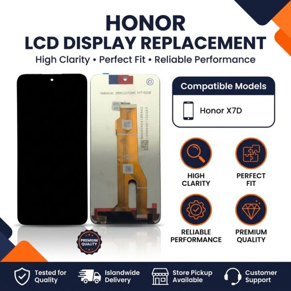 Honor X7D Display