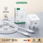 UGREEN 20W Type-C GaN Fast Charging Adapter